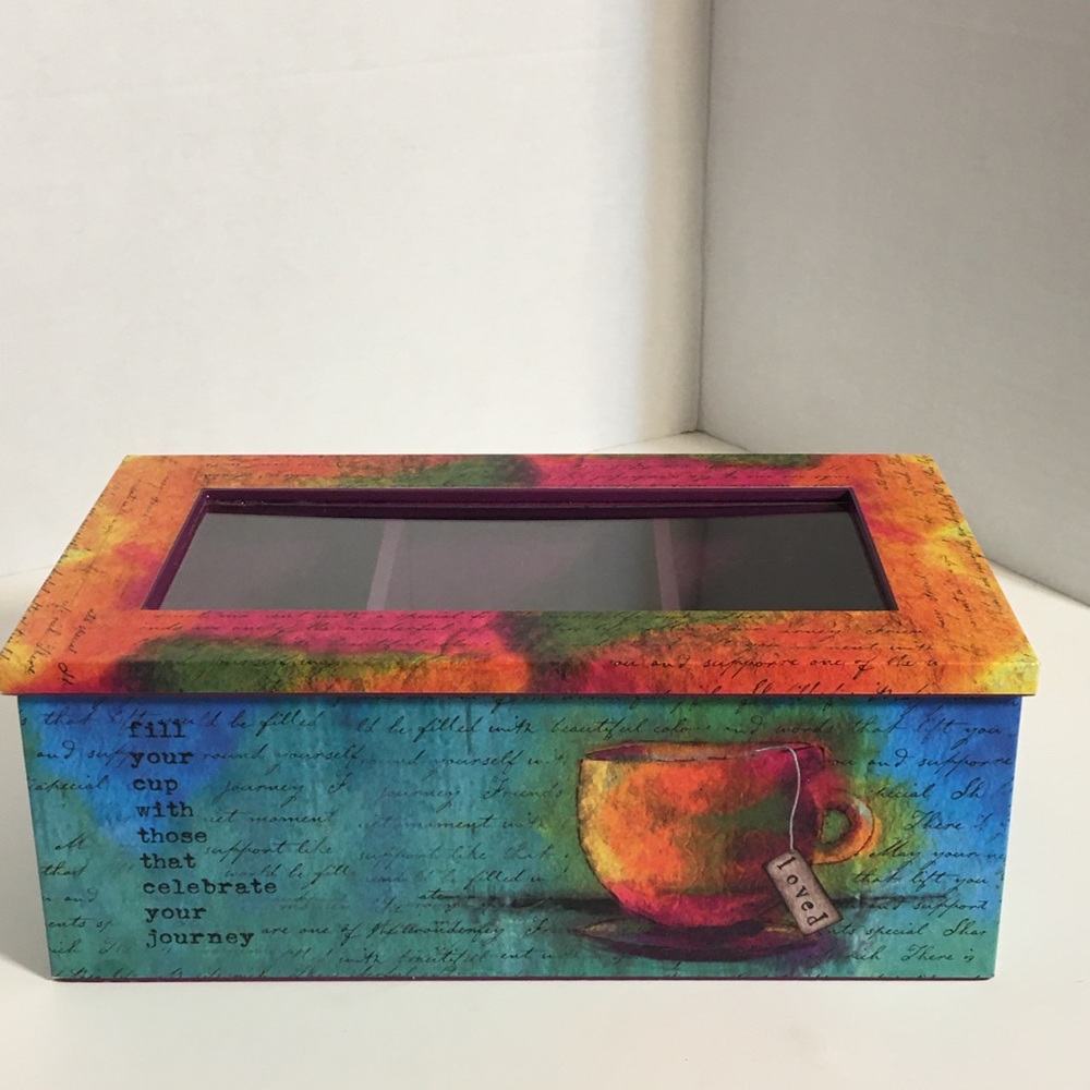 Pretty Tea Bag Holder/Kitchen Box!